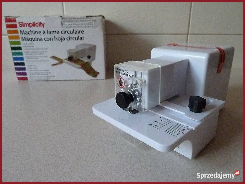 Obrotowa maszyna do cięcia Simplicity MADE IN Pozostałe podkarpackie Rzeszów