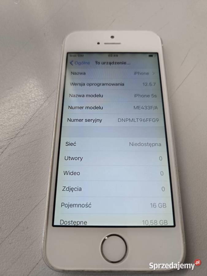 2x Telefon APPLE IPHONE 5 model A1429 i model dolnośląskie Jelenia Góra