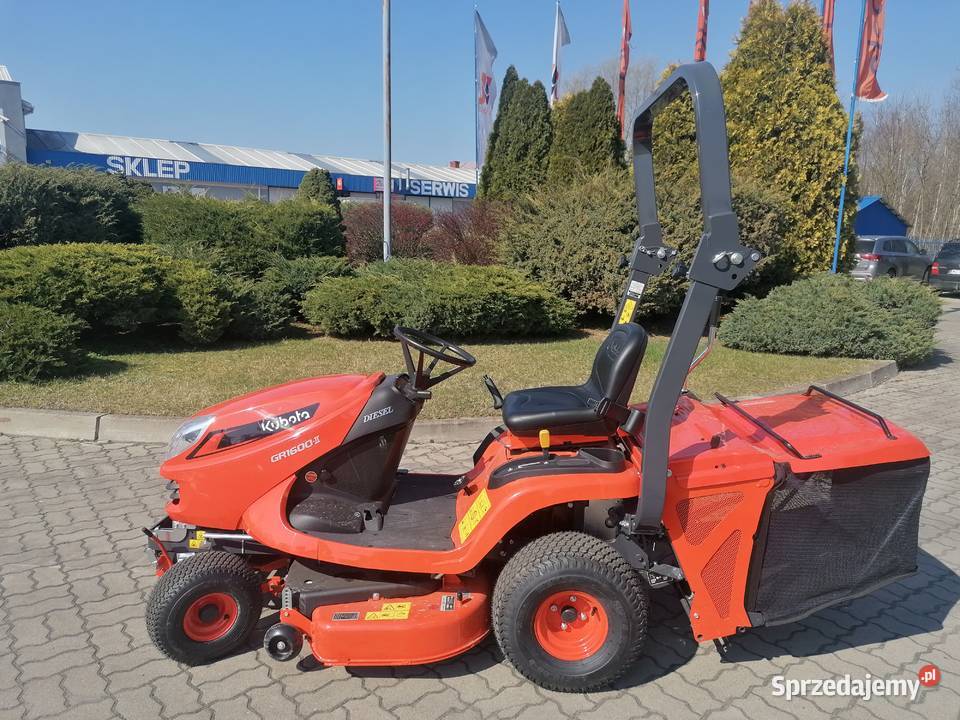 Kosiarka Kubota GR1600 samojezdna z koszem Błonie-Wieś