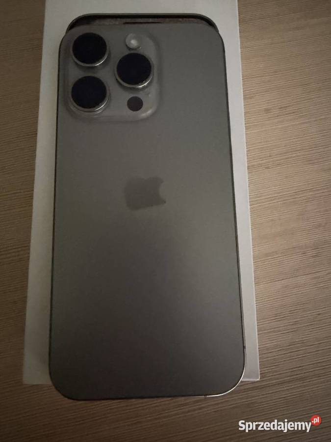 iPhone 15 pro Tytan naturalny Olsztyn