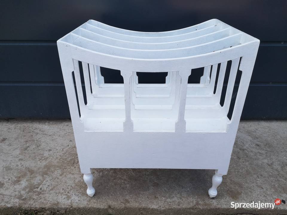 Biała szafka z dwoma szufladkami 53cm Aleksandrów Łódzki