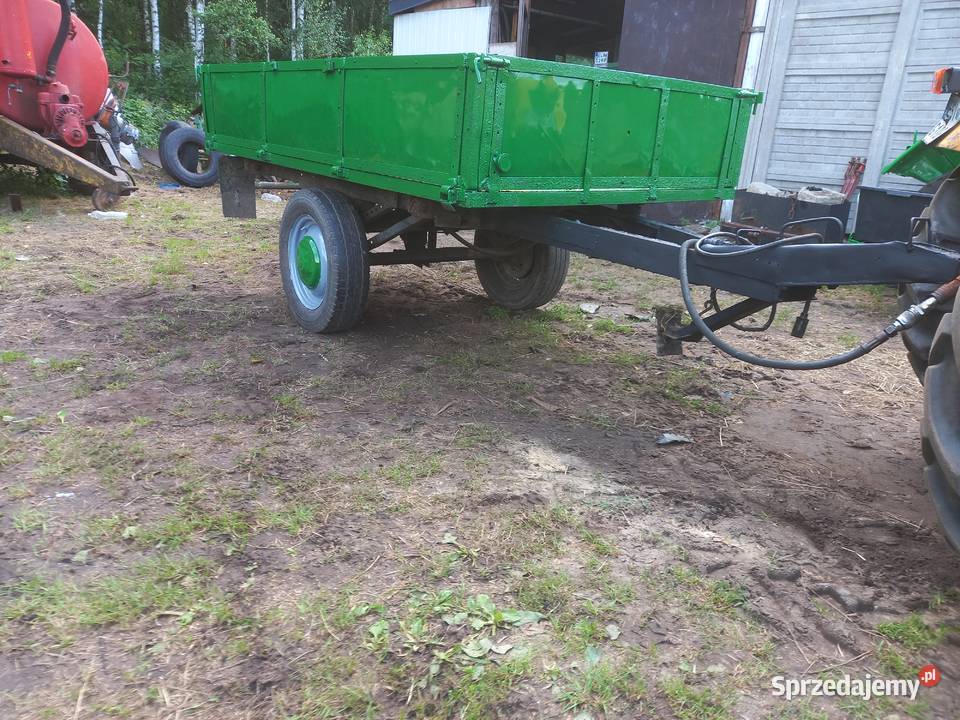 Przyczepa wywrotka jednoosiowa Przyczepy rolnicze Sieradz