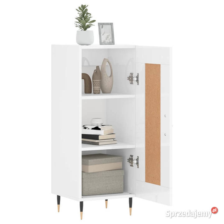 Szafka biała połysk 345x34x90 materiał Warszawa