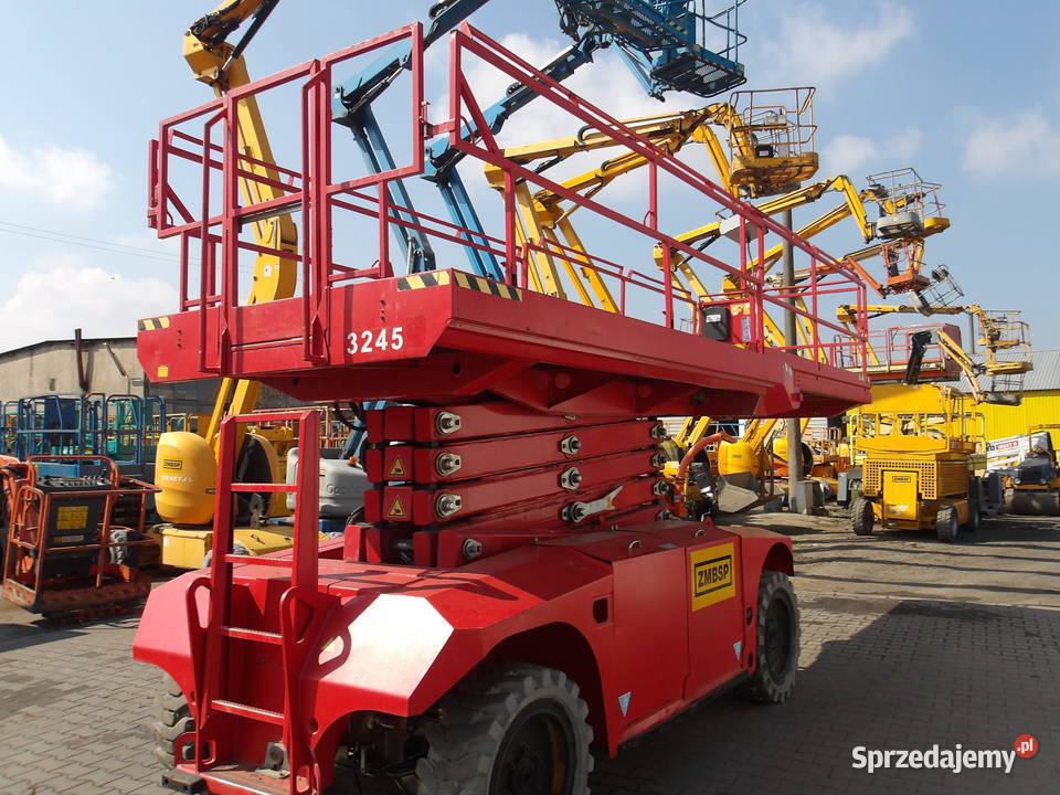 Podnośnik nożycowy zwyżka 15m PB Lifttechnik PB Pleszew sprzedam