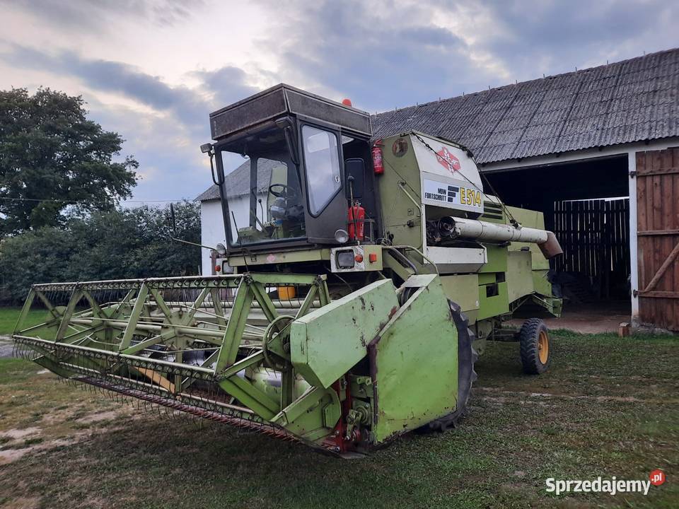 Kombajn FORTSCHRITT E514 MDW Bajerze sprzedam