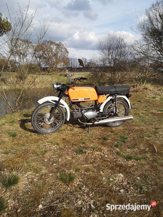 Jawa 50 Typ P23 mustang pomarańczowy Śrem