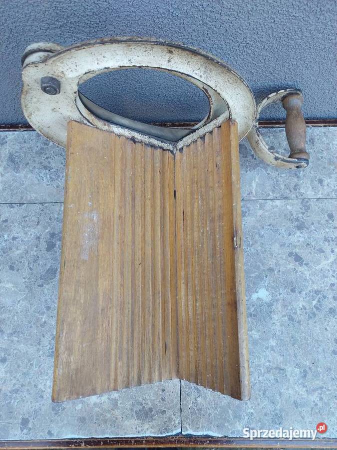 Stara krajalnica gilotyna do ziół Raadvad 294 Tczew