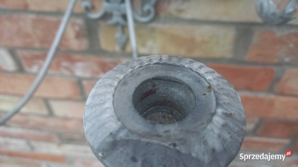 Świecznik metalowy wiszący na scianę 8 świec 688 Gawroniec