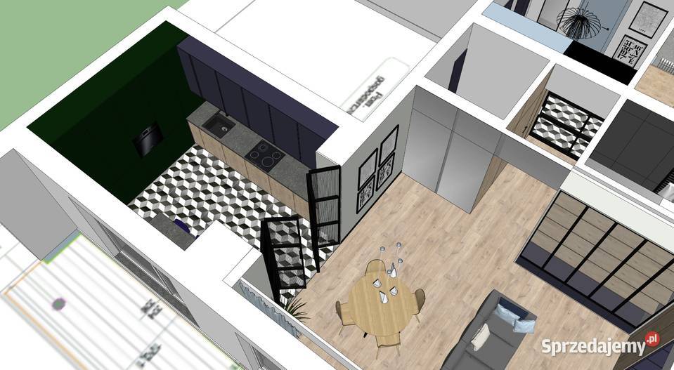 Penthouse 4 pokoje 97 m taras na dachu 41 m Łódź