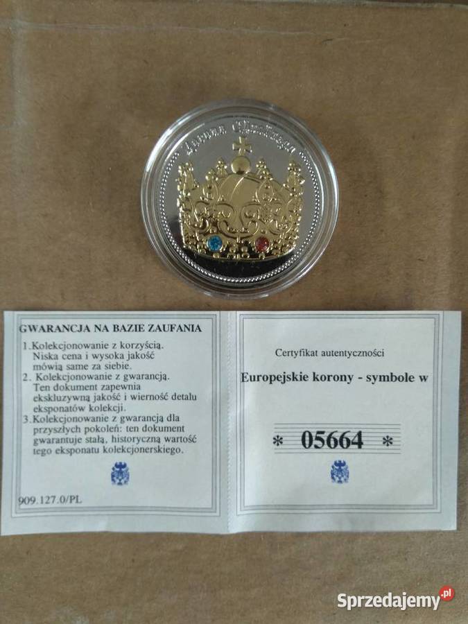 57 Europejskie korony korona Bolesława Chrobrego dolnośląskie Chrząstawa Mała