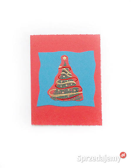 choinka kartka świąteczna Boże Narodzenie kartki Szczecin sprzedam