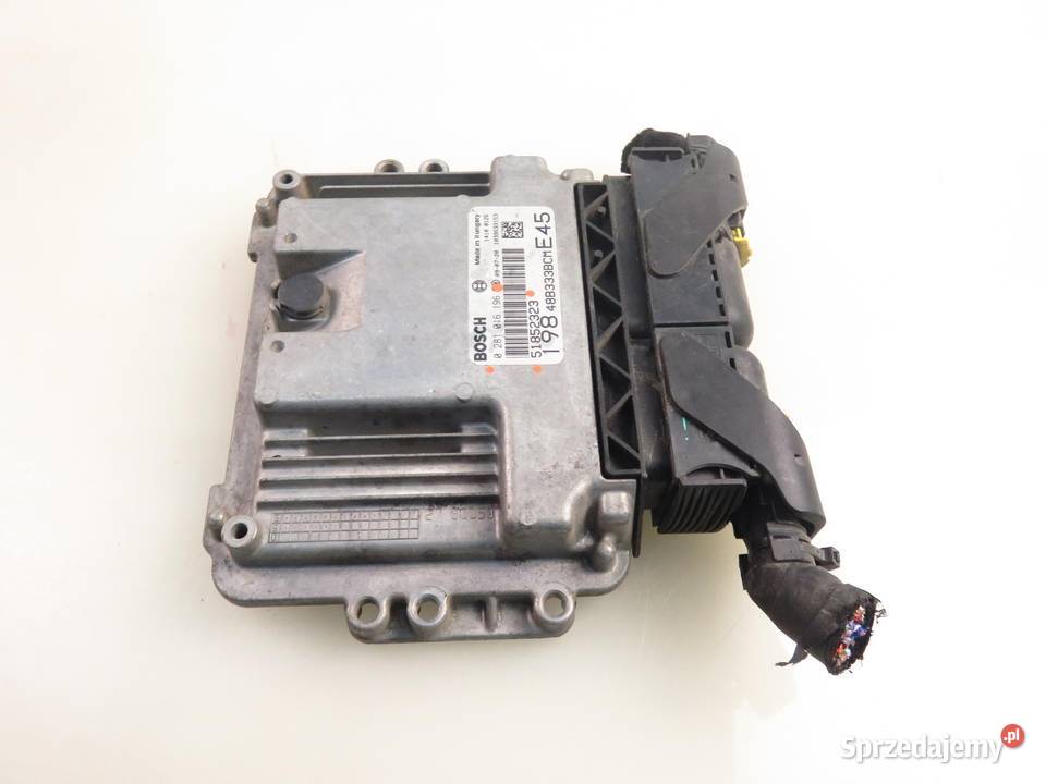 STEROWNIK FIAT BRAVO II 16 D 0281016196 51852323 osobowe Komputery sprzedam