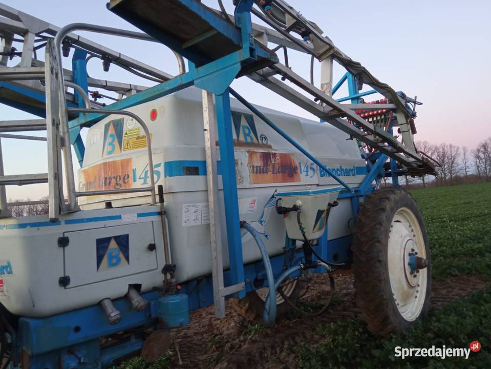 Opryskiwacz Blanchard Grand Large 45 nieuszkodzony Maszyny rolnicze dolnośląskie Nowogrodziec