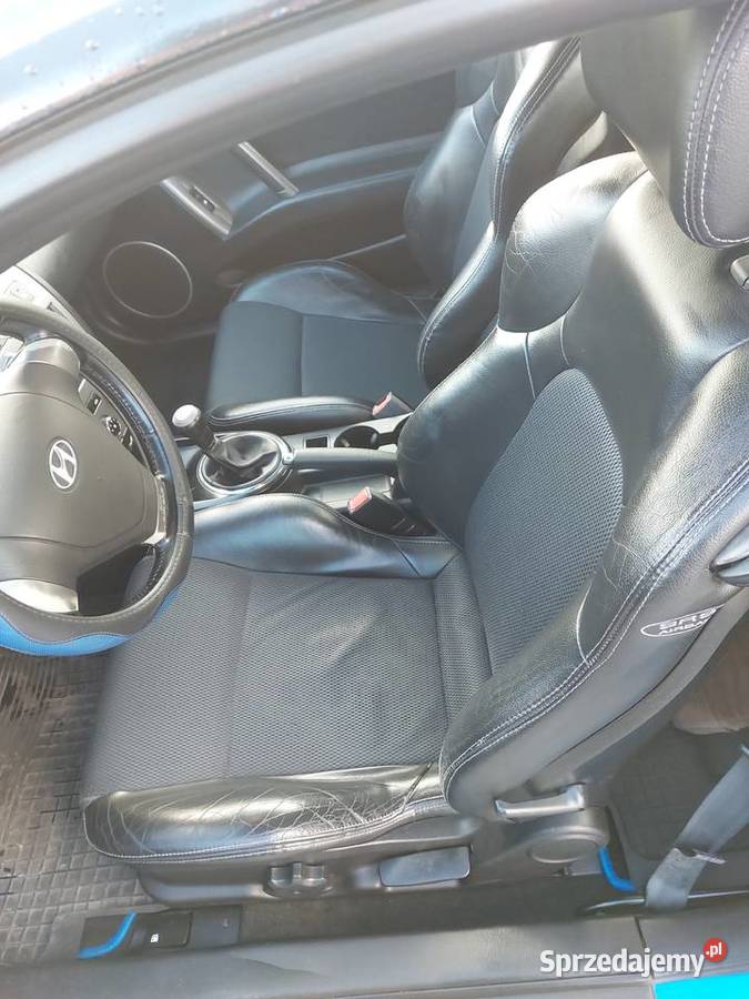 HYUNDAI COUPE 16 Benzyna 2007 niebieski Zamość sprzedam