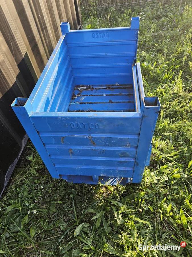 Gitterbox skrzynia metalowy kosz 500 100x60x80 Jelcz-Laskowice
