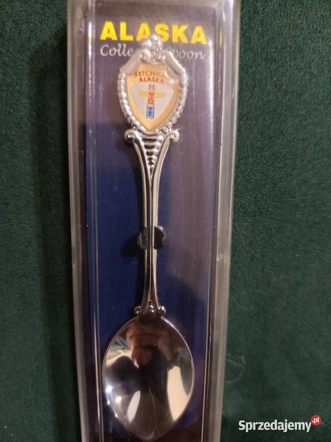 Łyżeczki ozdobne kolekcjonerskie NOWE Alaska Warszawa
