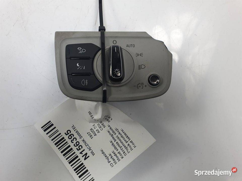WŁĄCZNIK ŚWIATEŁ AUDI A8 D4 4H0941531C osobowe Pozostałe