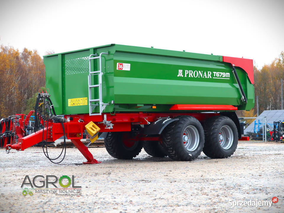 Pronar Przyczepa skorupowa 1218ton T679M T669 Maszyny rolnicze Mława