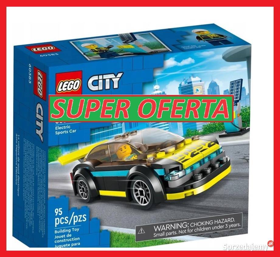 LEGO City Auto Deportivo Eléctrico 60383