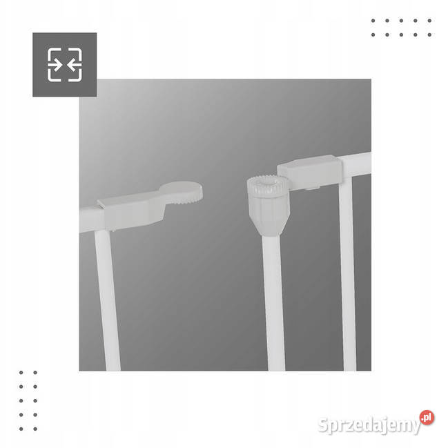 Barierka zabezpieczająca kominek drzwi schody Baranowo