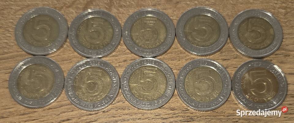 Monety okolicznościowe 5 10 z 2018 roku Białystok