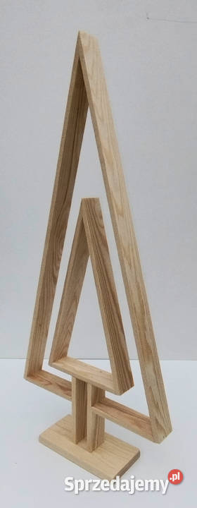 Choinka drewniana baza do ozdabiania wysokość 68 Boże Narodzenie zachodniopomorskie Szczecin