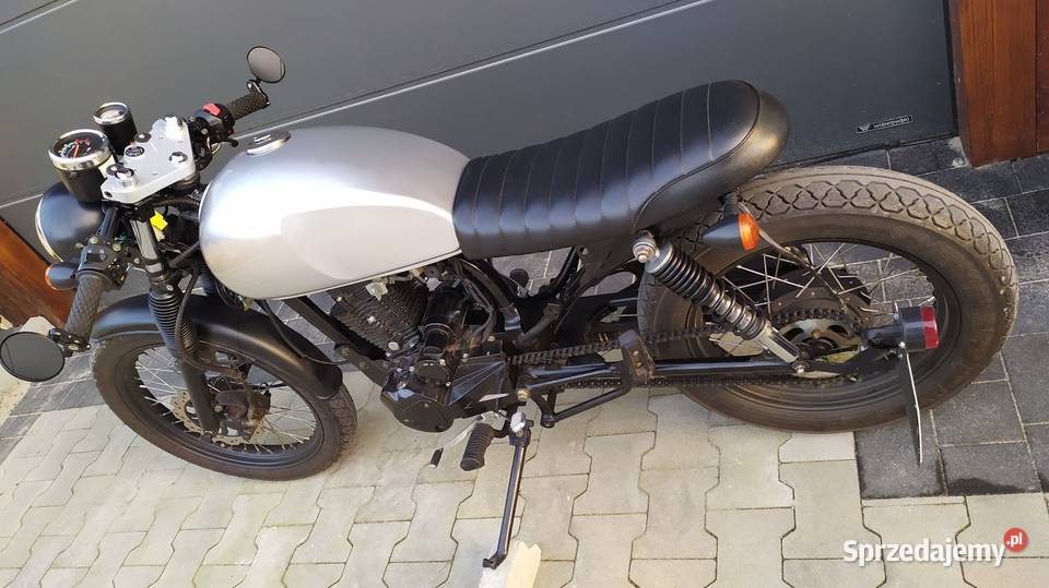 Romet Ogar Caffe 125 Cafe Racer Brat kat B 2750km małopolskie Skawina sprzedam