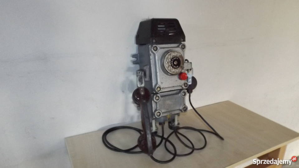 Stary telefon kopalniany górniczy Super Stan Grodziczno