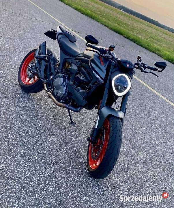 Ducati Monster 937 polski salon dużo dodatków