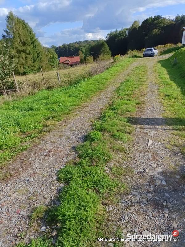 Słoneczna widokowa działka w Jasienicy Rosielnej Jasienica Rosielna