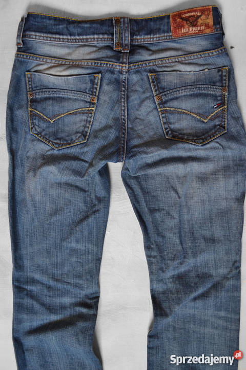 spodnie jeansowe Tommy Hilfiger dzwony W26 L32 S Warszawa