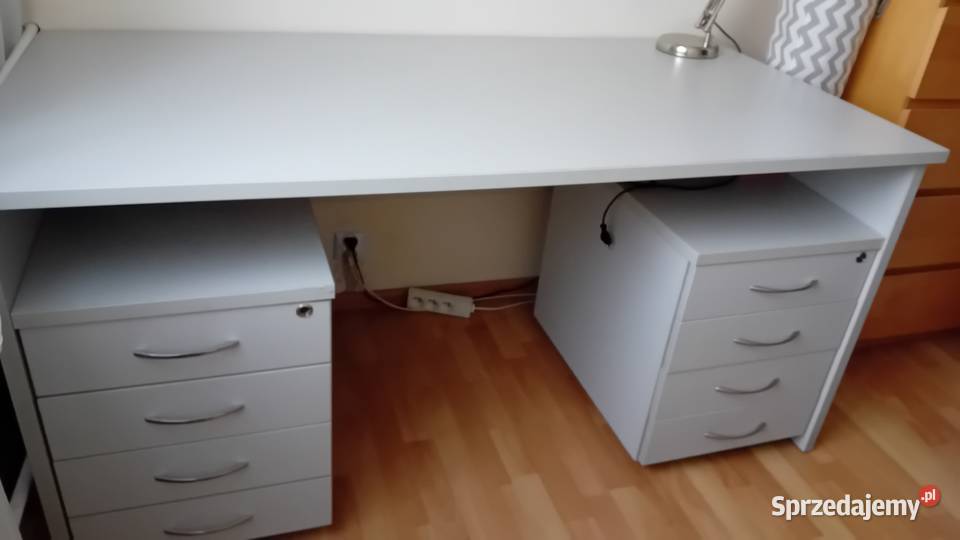 Biurko duze solidne 160 x 80 Gniew