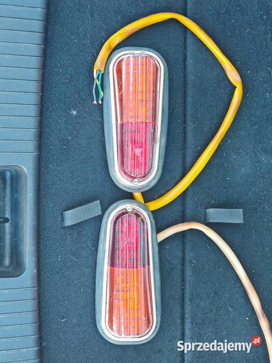 Lampy czekoladki FSO Warszawa Syrena Niewiadów Lampy tylne Gorzów Wielkopolski