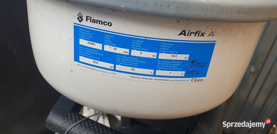 Przepona zbiornik wyrównawczy do pieca