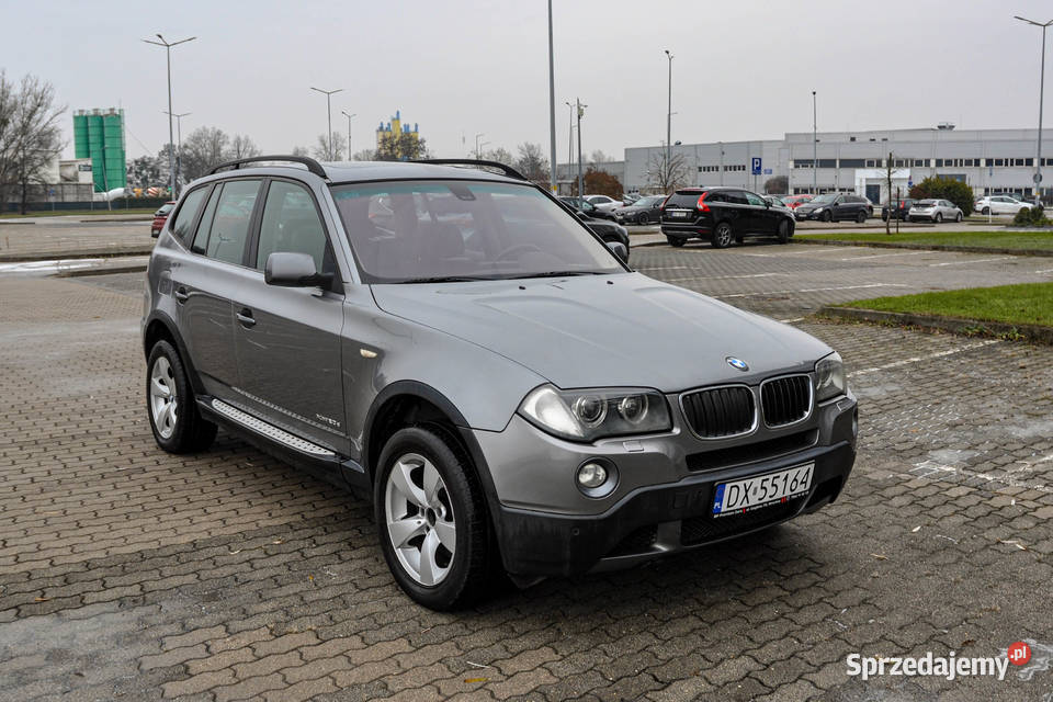 BMW X3 2008 r Automat Skóry xDrive Lift dolnośląskie Wrocław