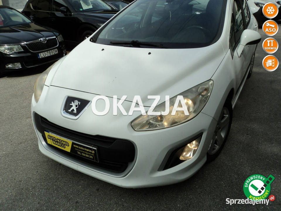 Peugeot 308 sprzedam Peugeota z 2012r T7 Hatchback Lublin