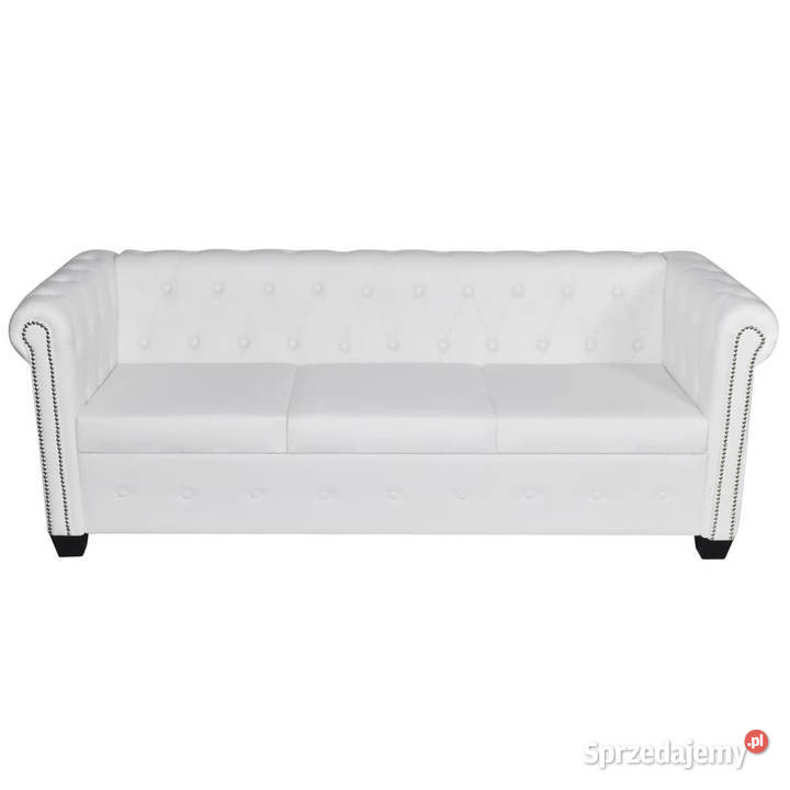Zestaw sof Chesterfield 2 i 3osobowa ekoskóra Warszawa