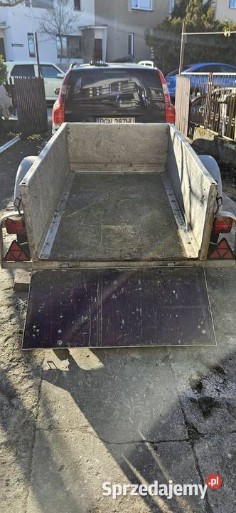 sprzedam przyczepę 1 Motoryzacja wielkopolskie Gniezno