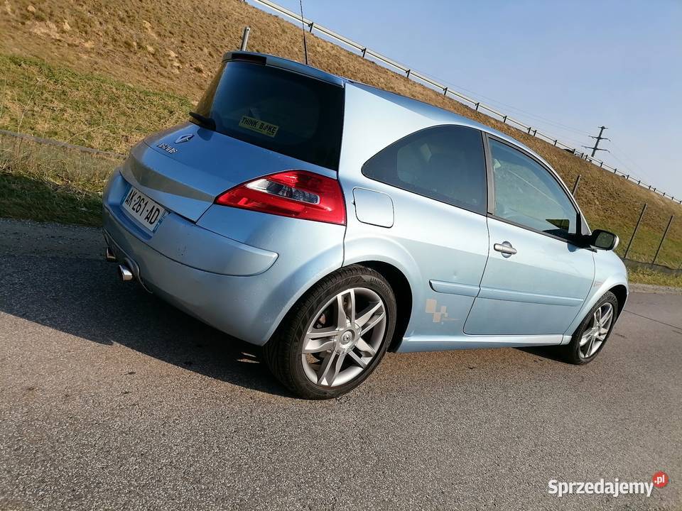 Renault Megane II Coupe GT 20 dCI 150 łódzkie Sieradz