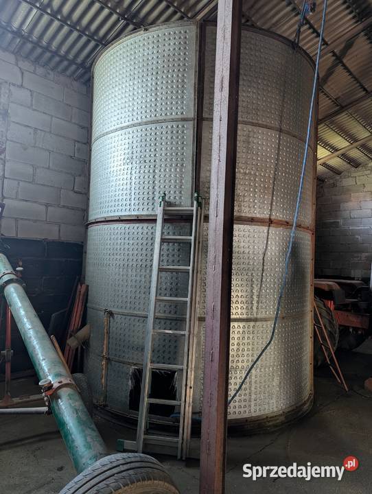Silos 20t 3 szuki likwidacja gospodarstwa Płużnica