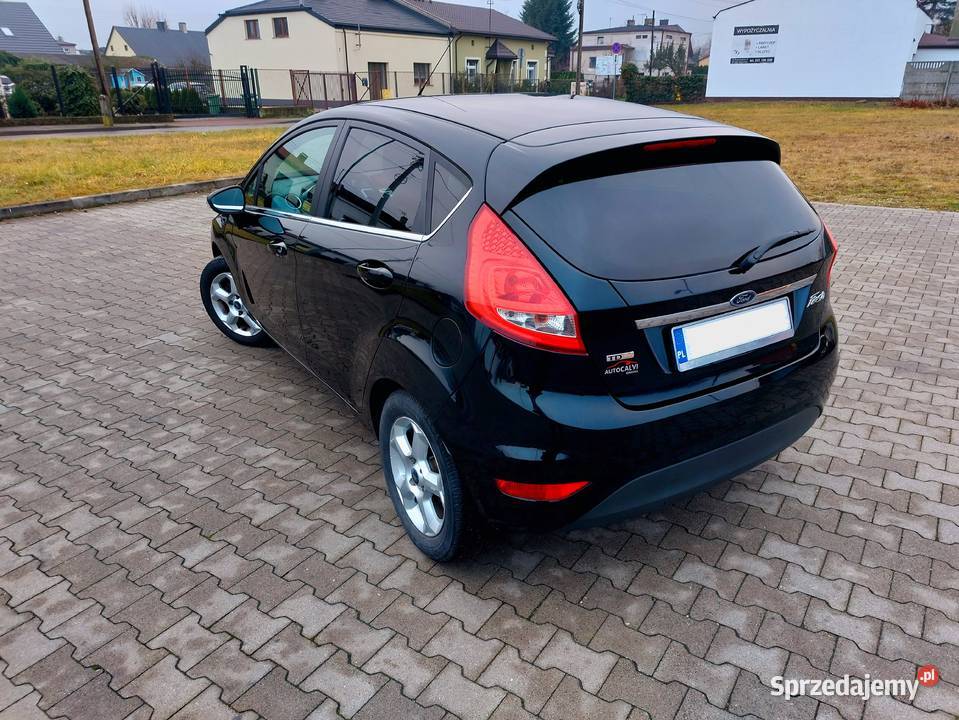 Ford Fiesta MK7 14 TDCi Titanium czarny sprzedam elektrochrom. lusterka boczne Radomsko sprzedam