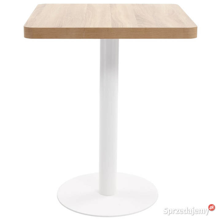 Stolik bistro jasnobrązowy 60x60 MDF WM286429 Warszawa