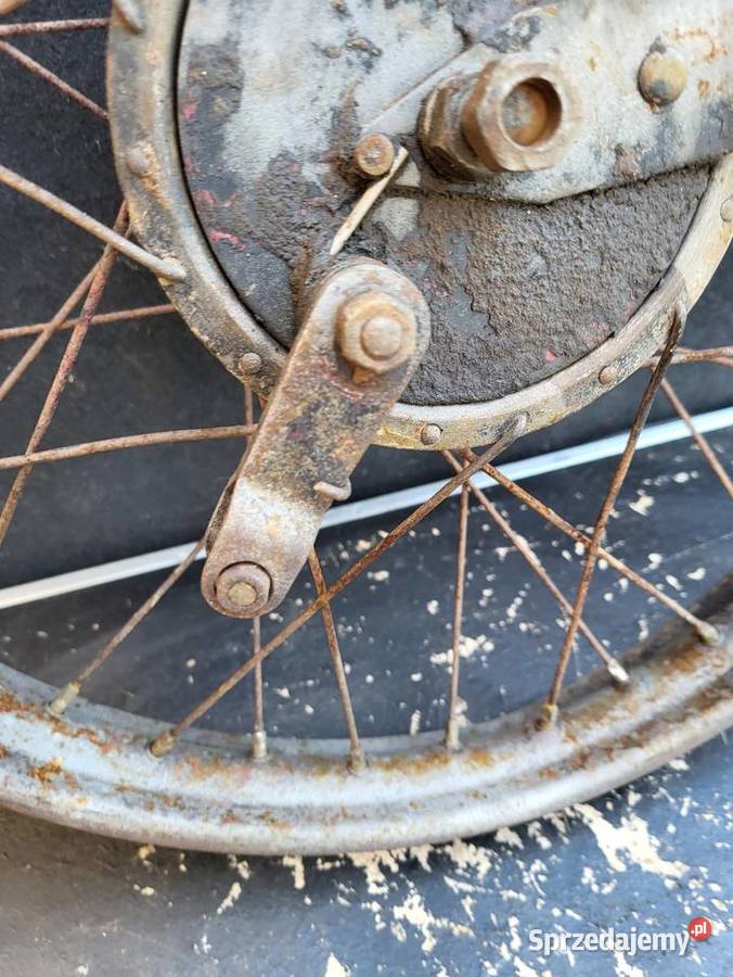 KOŁO TYŁ 19 HAMULEC DKW NSU SACHS ZUNDAPP