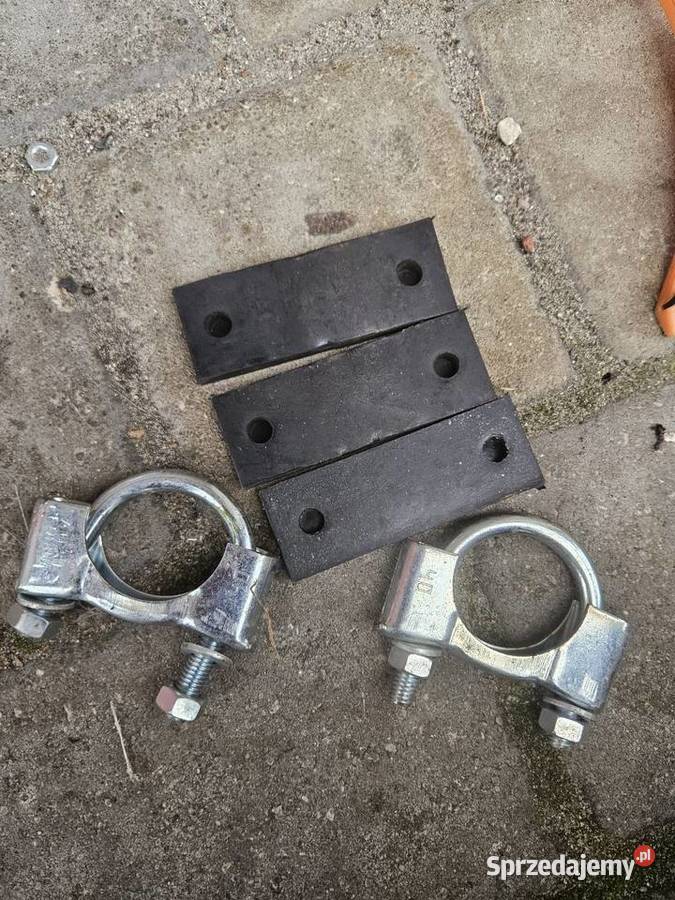 Trabant 601 wieszaki tłumika obejmy wydech Łódź