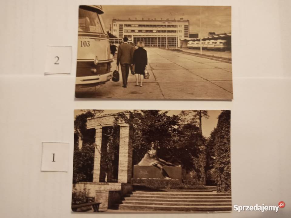 POCZTÓWKI USSR LATA 6070 Zestaw 34 Szczecinek