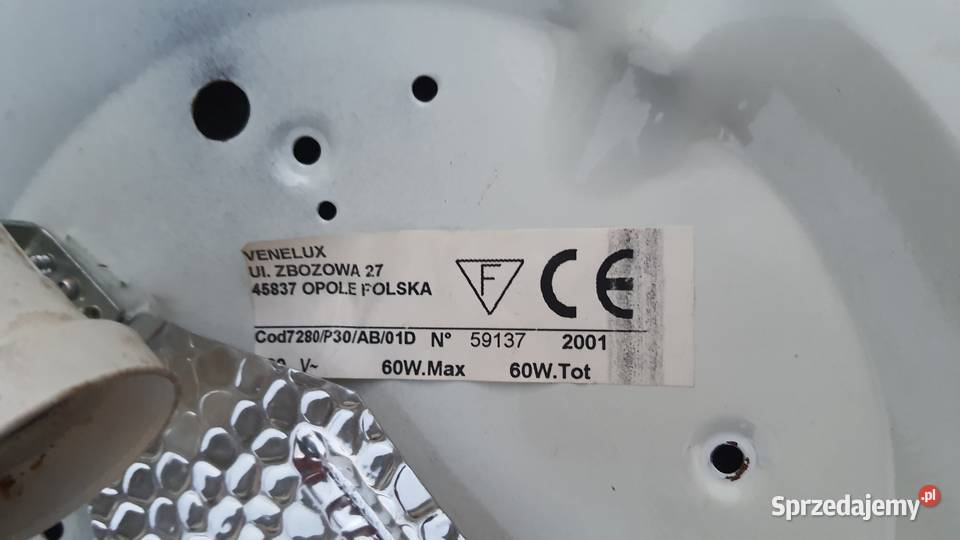 Lampa plafon E27 oprawa 3 lubelskie Lublin sprzedam