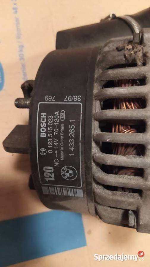 Alternator e39 v8 14v 120a bosh 0123515023 mazowieckie Warszawa sprzedam