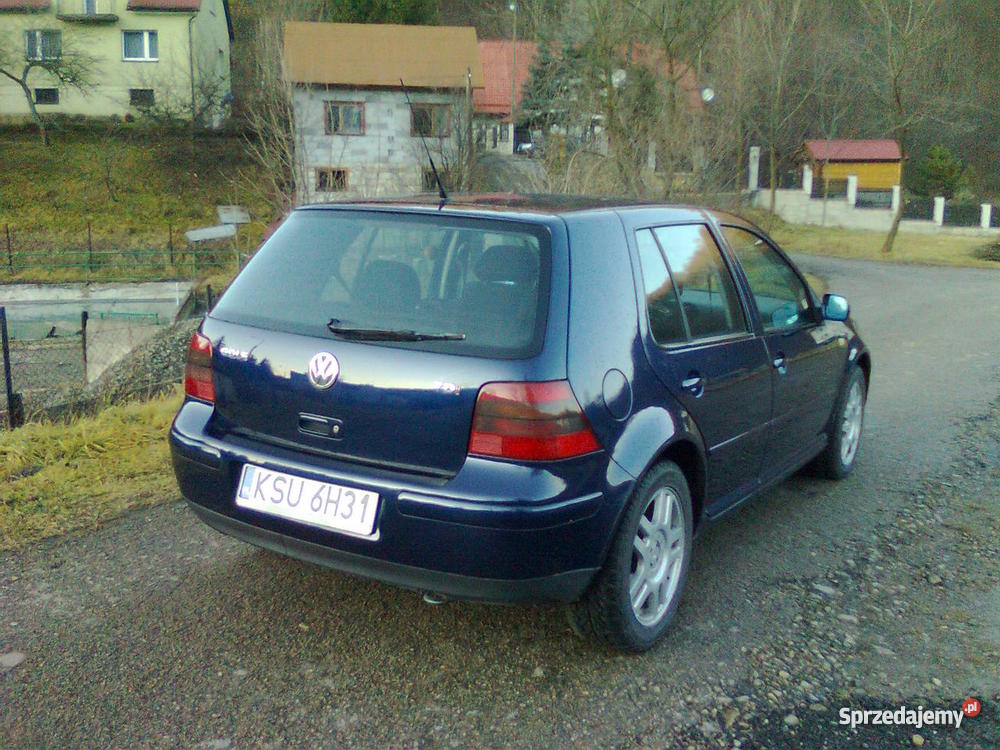 GOLF 4 TDI 110 welurowa tapicerka