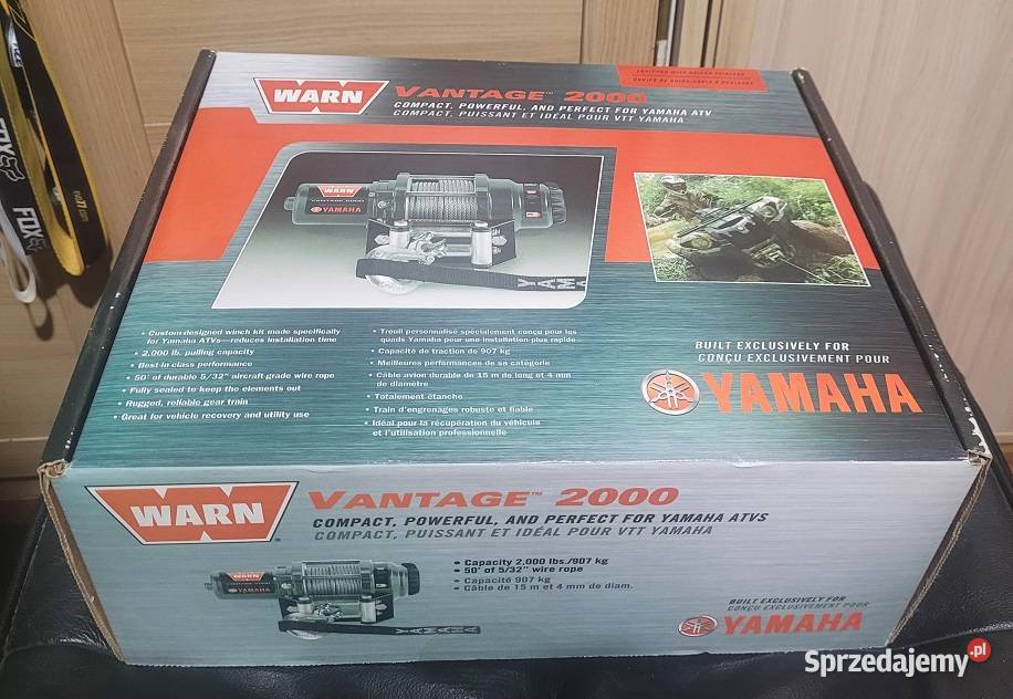 NOWA Wyciągarka WARN Vantage 2000 ST Yamaha OEM