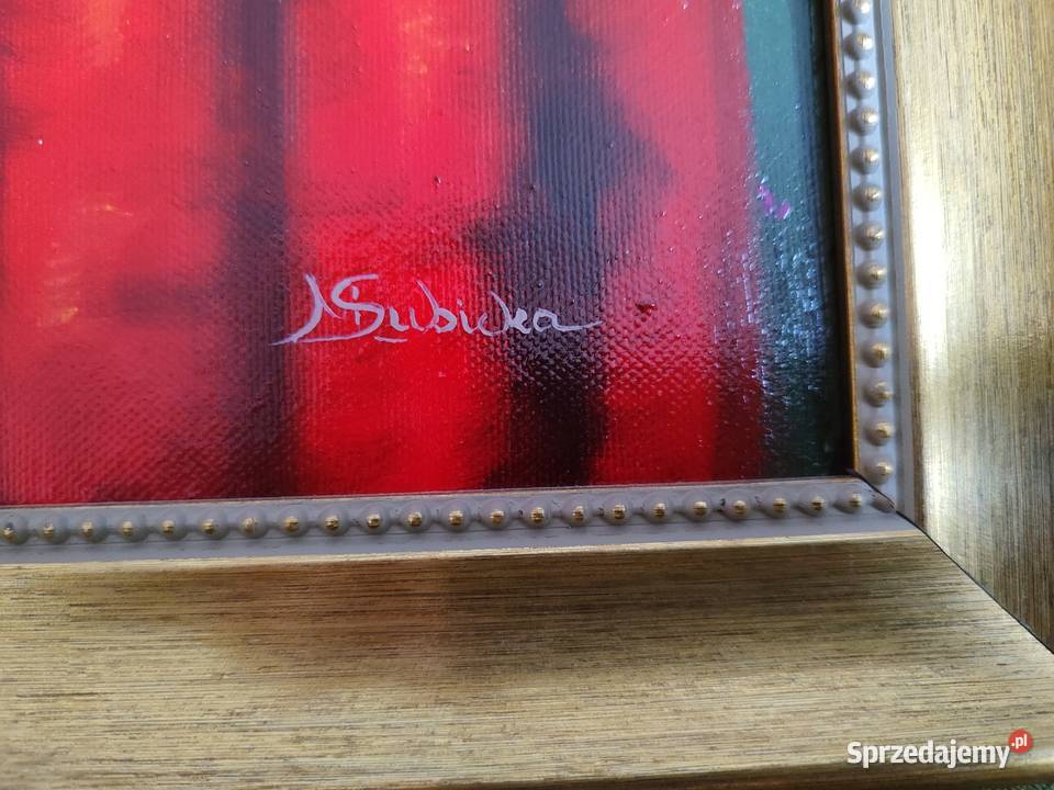 Obraz olej na płótnie 50 x70 Starogard Gdański